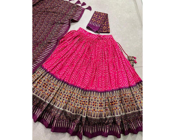 Georgette Lehenga Designs Heavy Outfits