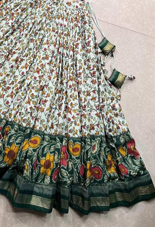 Women Printed Flared Lehenga Choli Set