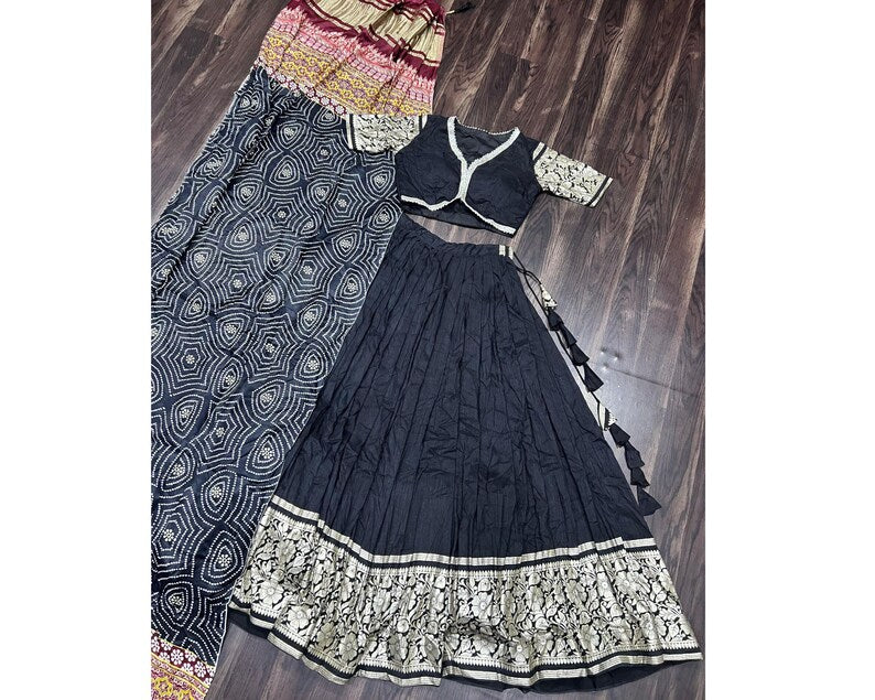 Womens New Stylish party wear lehenga