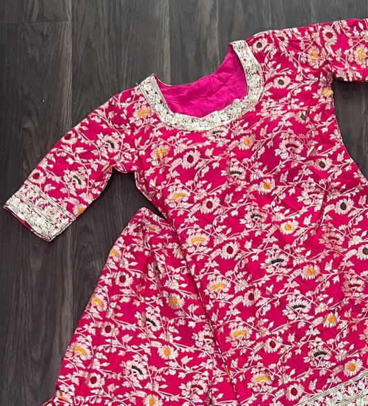 women Ethnic set / rakhi gift for women / special rakhi gift / designer ethnic set / kurta sharara with dupatta set / festival wear for women