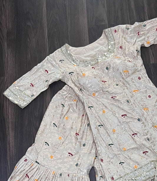 women Ethnic set / rakhi gift for women / special rakhi gift / designer ethnic set / kurta sharara with dupatta set / festival wear for women