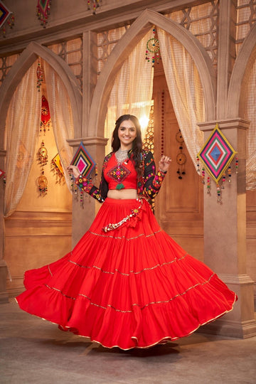 Navratri Festival Wear Koti Style Lehenga Choli
