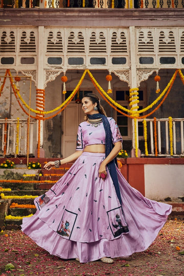 Fancy Satin Lehenga