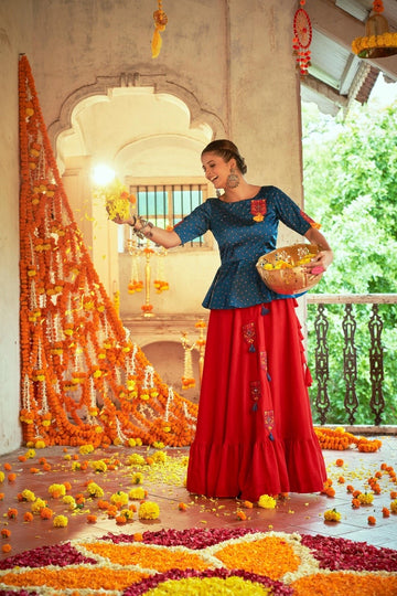 Wholesale Festive Navratri Readymade Collection Chaniya Choli