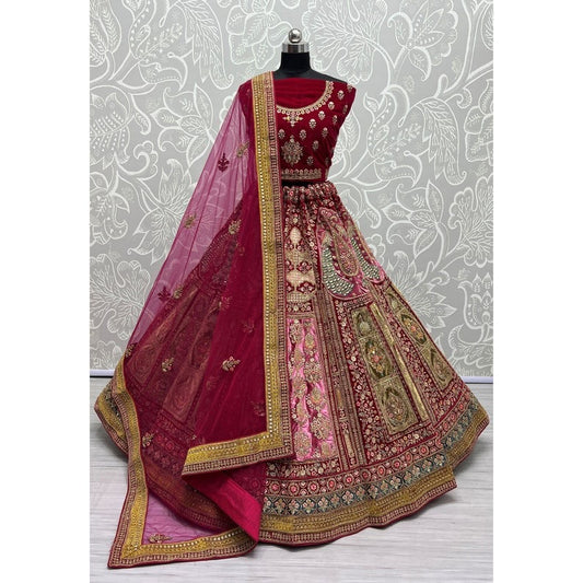 Printed Rayon Blend Stitched Anarkali Gown