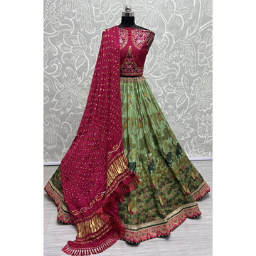 Adorable Sequins Net White Trendy Lehenga Choli