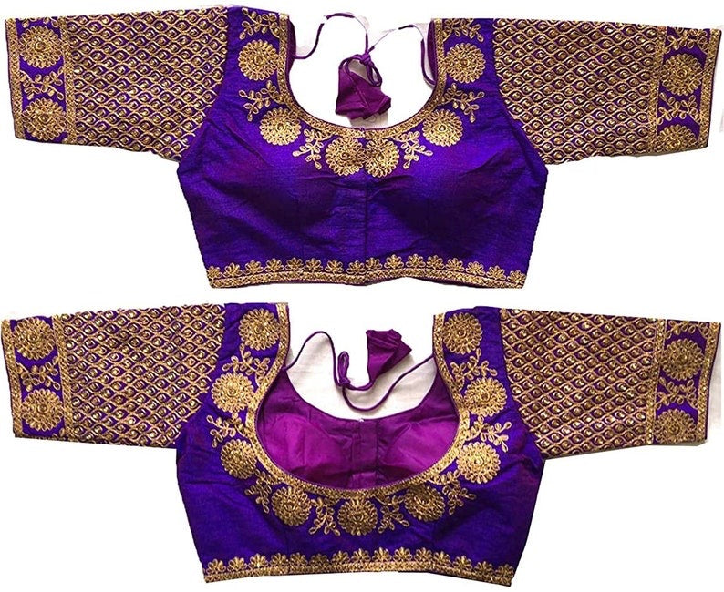 Heavy Embroidery Work Blouse