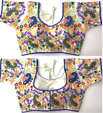 Silk Stitched Blouse for Women