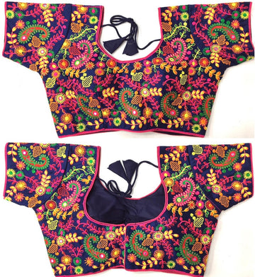 Kutchhi Cotton Embroidered Work Blouse