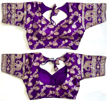 Dola Silk Blouse Ready Made Blouse