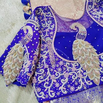 zardosi work maggam handwork Readymade Blouse