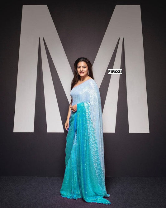 Designer Faux Georgette Saree