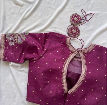 Magenta Purple Blouse