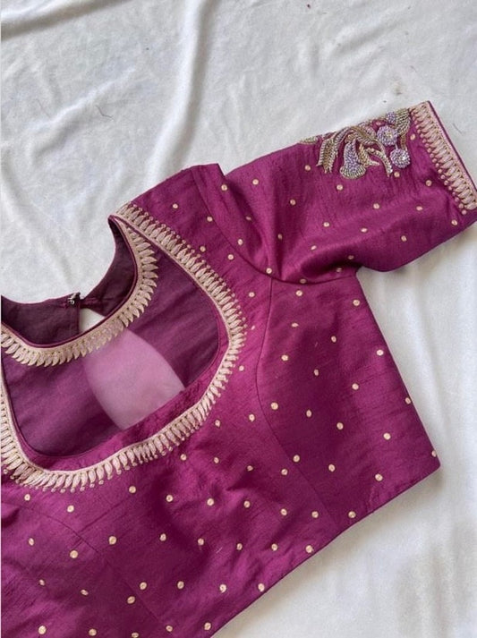 Magenta Purple Blouse