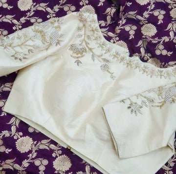 Pure silk Designer Blouse