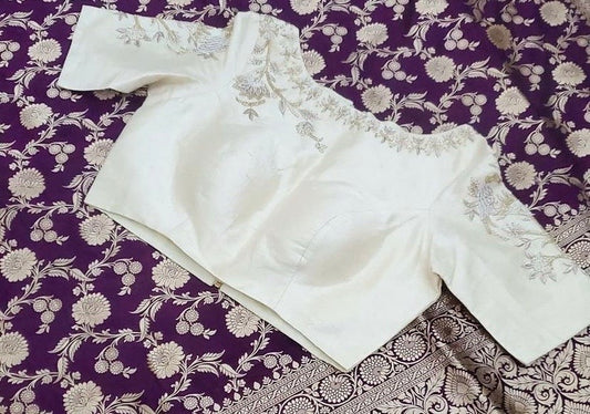 Pure silk Designer Blouse