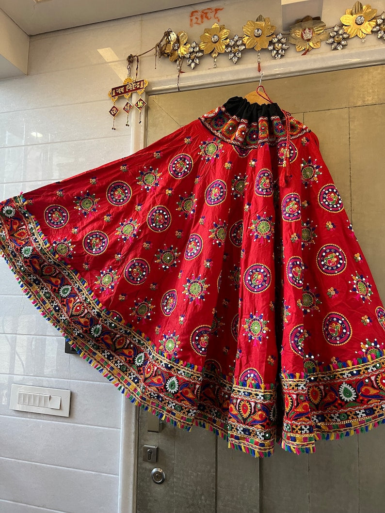 Garba Skirt/Kutch Work Ghaghra Choli/Garba Chaniya