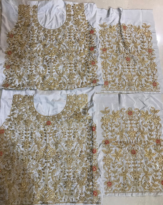 Golden Beauty Wedding Bridal Lehenga