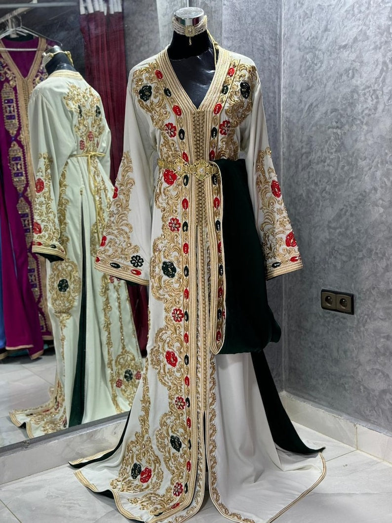 Moroccan Beige Caftan