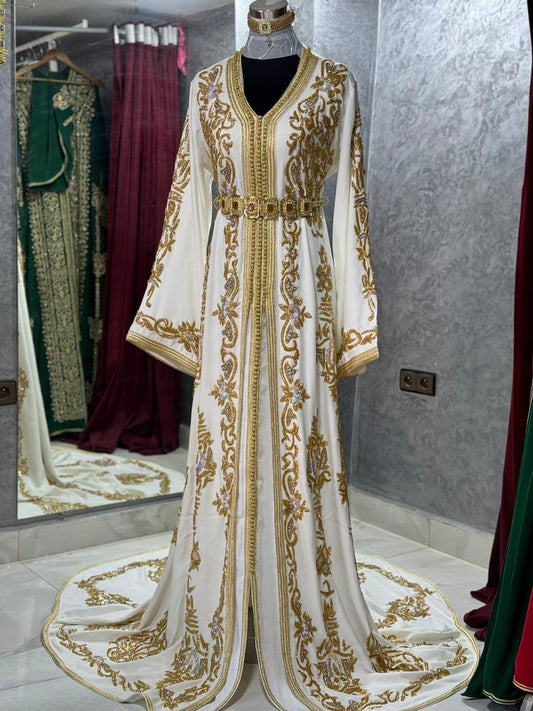 Elegant Moroccan Caftan Dress