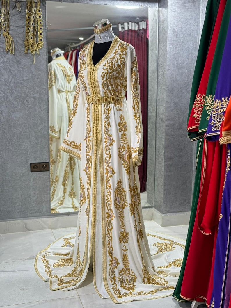Elegant Moroccan Caftan Dress