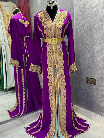 Purple Royal Caftan for Women