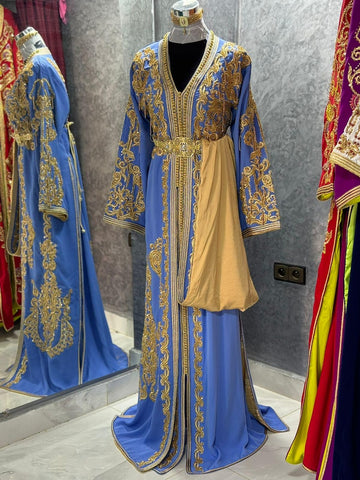 Elegant Moroccan Takchita Dress