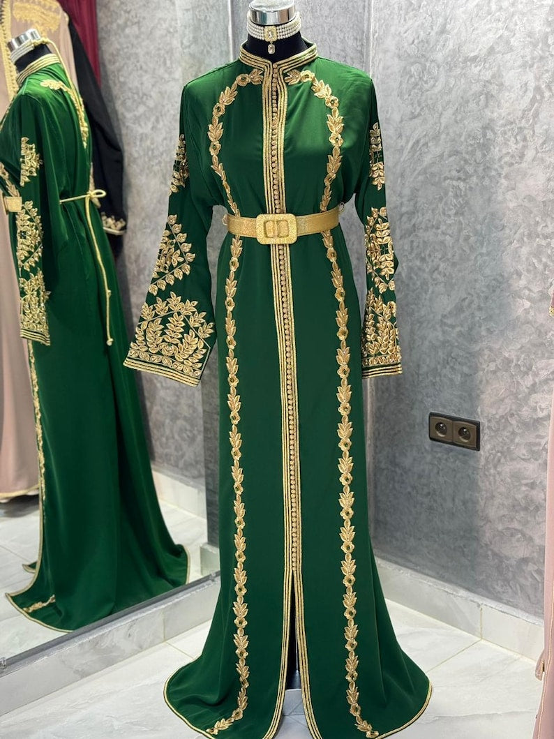 Elegant Moroccan Caftan Dress