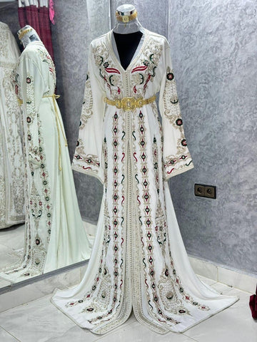 Elegant Moroccan Caftan Dress