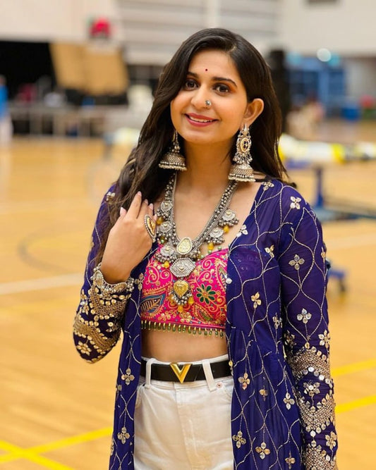 New Designer Party Wear Look Suit Koti