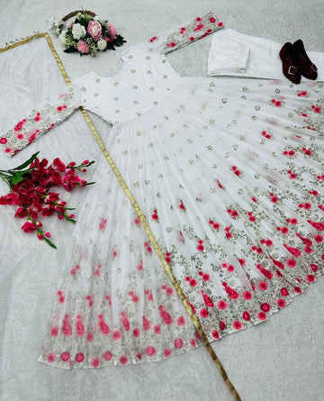 Embroidered, Blouse Print, Embellished, Digital Print Semi Stitched Lehenga Choli