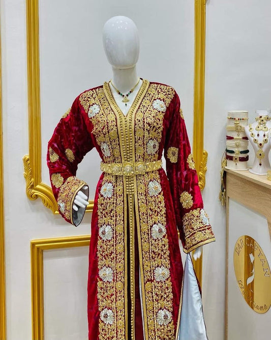 Moroccan Red Caftan