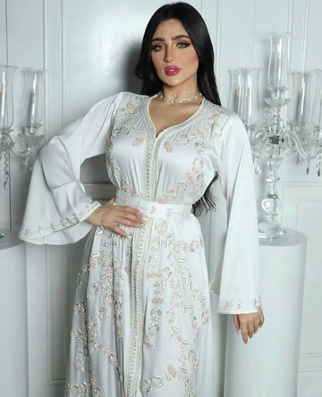 Moroccan White Caftan