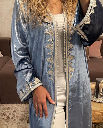 Boho Embroidery Kimono