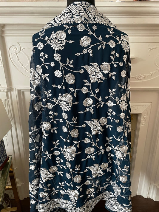 Regal Parsi Gara Work Duppatta