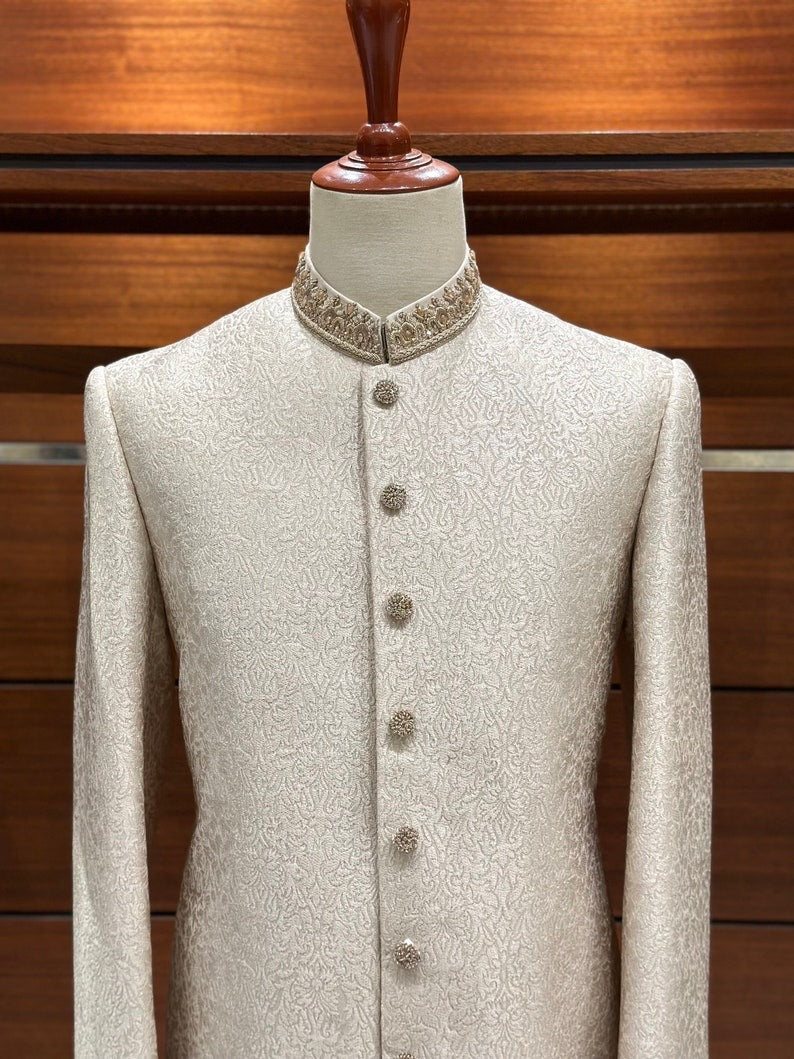 Exclusive Tea Pink Sherwani for Men