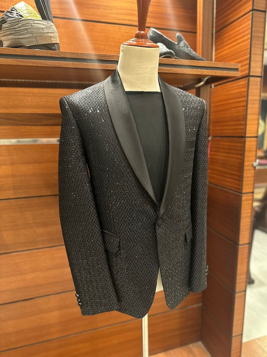 Western Black Prince coat for men