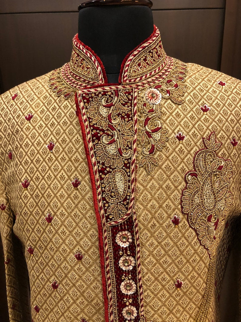 Latest Wedding sherwani