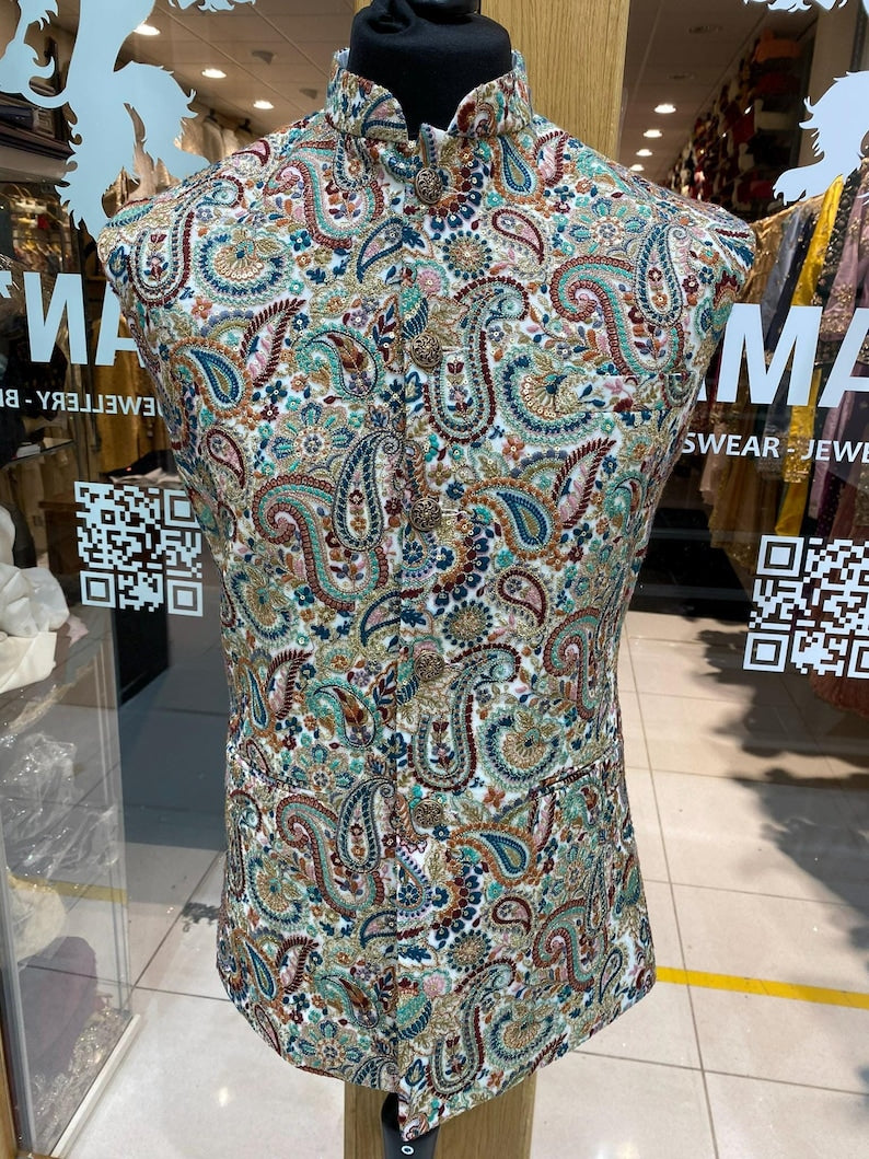 Ethnic Wedding Festival Wear Jacket