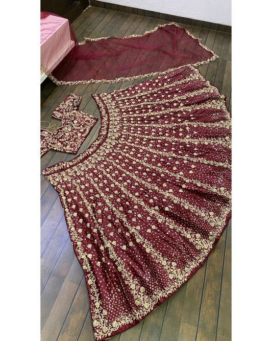 Ivory Radiance Lehenga