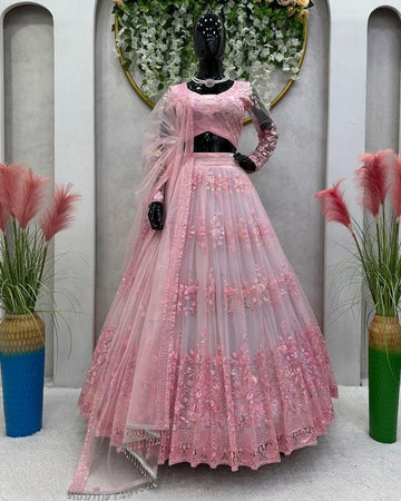 Wardrobe with Our Stunning Printed Silk Lehenga Choli