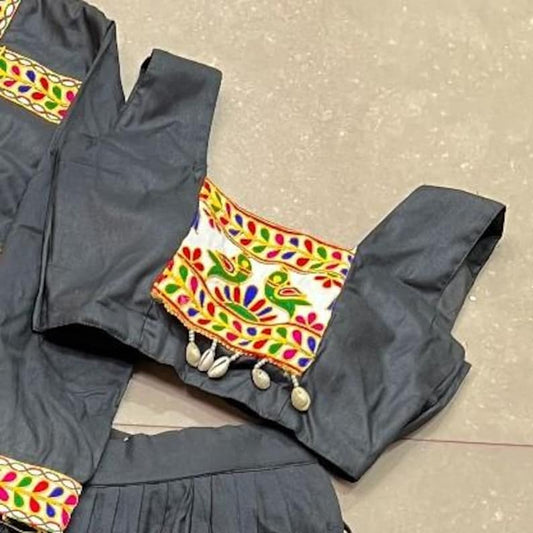 Beautifull Embroidery Zari Work Lehenga For Women With Blouse Piece And Dupatta