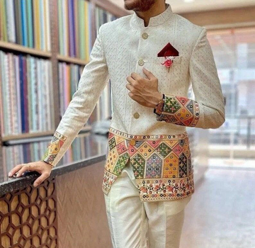 Lettest and Trendding Design Bandhgala Jodhpuri Suit