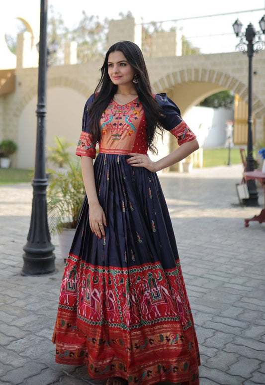 premium designer readymade mother & daughter gown collection