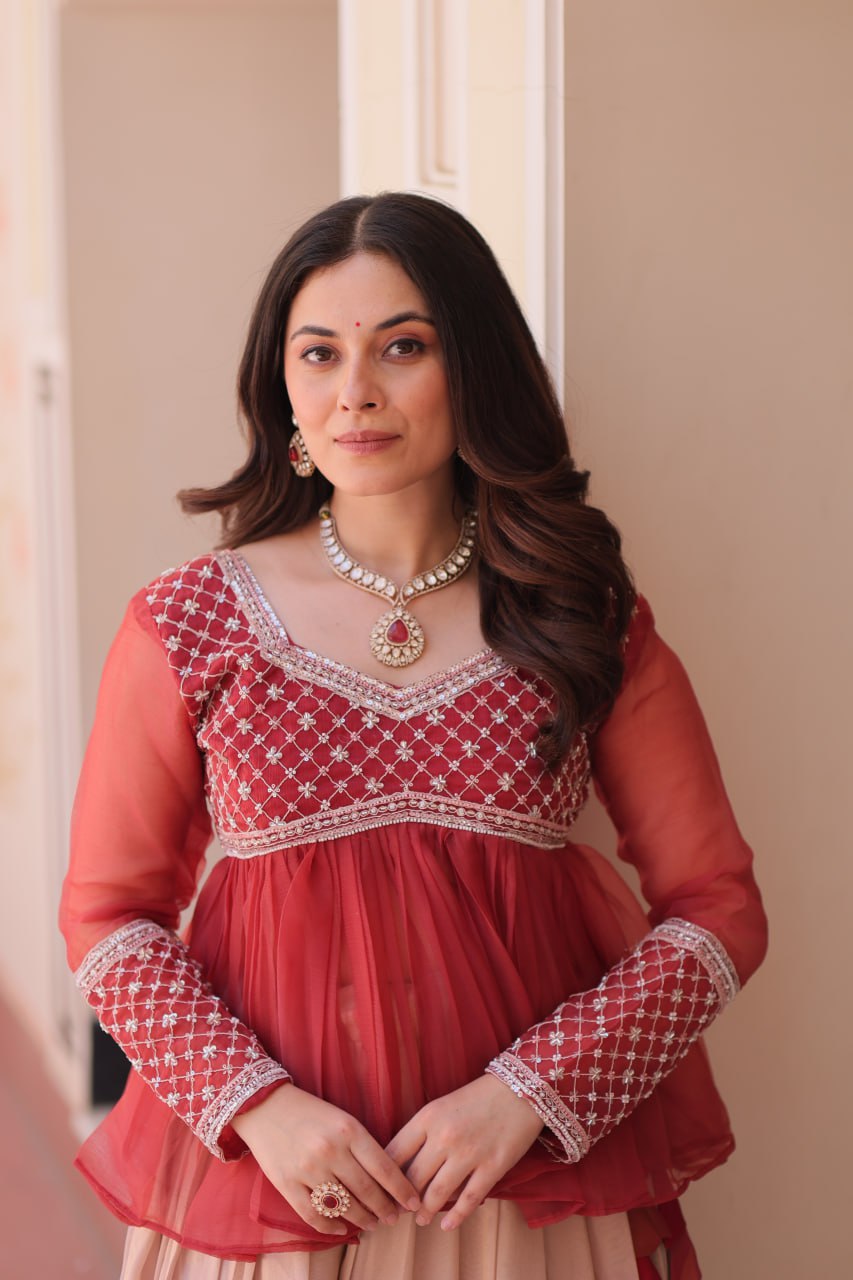 premium readymade Cosmos With Flower Print lehenga choli collection