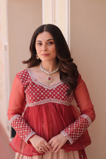 premium readymade Cosmos With Flower Print lehenga choli collection