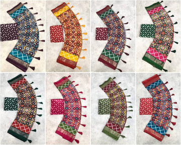 premium designer patola saree