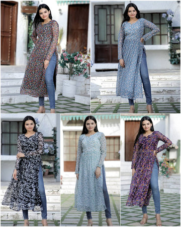 Nayra cut Kurtis are the best way to stay comfortable and stylish at the same time