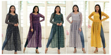 Nayra cut Kurtis are the best way to stay comfortable and stylish at the same time