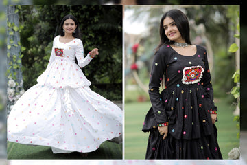 Attractive Rayon Real Mirror Works Lehenga Choli Dupatta Set